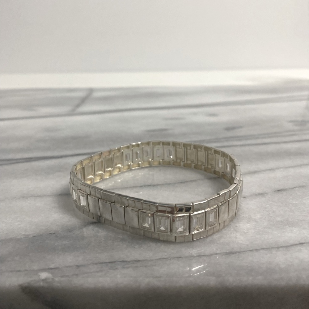 Silpada Sterling Silver CZ Bracelet